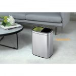 Coș de gunoi din INOX 40L, argintiu – SMH9036B