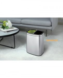 Coș de gunoi din INOX 40L, argintiu – SMH9036B