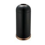 Cos din INOX, 100L, model PRH-110UA25, cu baza si inel auriu superior