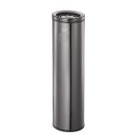 Scrumieră de exterior PRH-209EJB2023, 7L, negru deschis, 32 × 68 cm