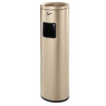 Cos de gunoi cu scrumiera, Champagne Gold, PRH-GPX-129V, 20 L