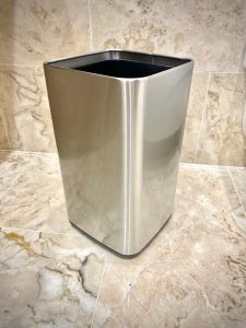 Coș de gunoi din INOX Silver – 10L – PRH-SF10S-F06-2023v2 - imagine 2