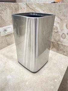 Coș de gunoi din INOX Silver – 10L – PRH-SF10S-F06-2023v2