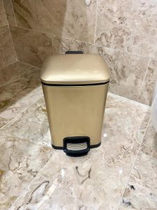 Coș de gunoi cu pedală din INOX Champagne Gold – 8L – PRH-SJ8CG-F03-2023 - imagine 2