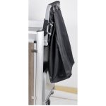 Cărucior hotelier pentru cameristă Premium cu sistem de închidere – PROLH261D, 154,5 x 51 x 113,5 cm - imagine 2