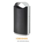 Coș de gunoi exterior anti-vandalism 65 L, SMH94585, 49 x 33 x 99 cm