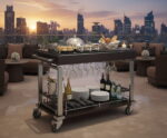 Majestic 304 – Masă de servire din inox 304 - imagine 3