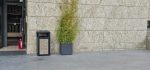 Cos de gunoi exterior cu scrumiera, 60 L, Multicolor, SMASH M, 40 x 40 x 85 CM - imagine 20