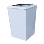 Coș de gunoi ORBIT – inox premium 201, grosime 1,2 mm, volum impresionant 180L