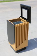 Coșul de gunoi AXIS 365, Rafinament funcțional pentru spații reprezentative , 60 L , 38 x 38 x 80 CM - imagine 7