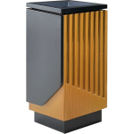 Coșul de gunoi AXIS 365, Rafinament funcțional pentru spații reprezentative , 60 L , 38 x 38 x 80 CM