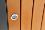 Cos de gunoi exterior, cu scrumiera, 60L, SM7B, 44*44*95 CM - imagine 5