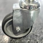 Carucior pliabil profesional pentru lenjerie PRH-B1049 – din oțel galvanizat, rezistent la coroziune, ideal pentru hoteluri, spitale și spălătorii industriale , 100 x 70 x 88 CM - imagine 5