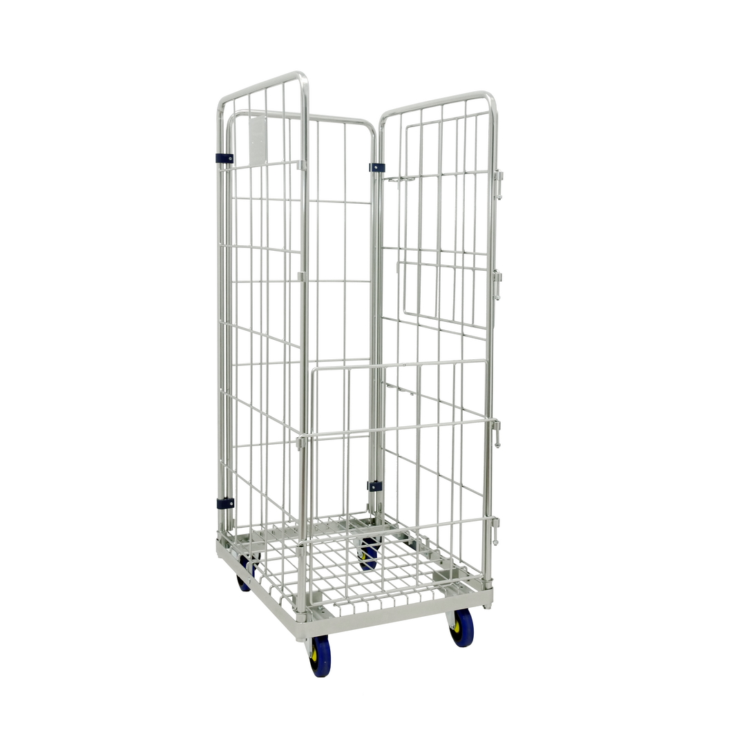 PRH-416.jpg Roll Container PRH-416 – Versatilitate industrială pentru transportul textilelor, 68 x 80 x 170 CM - imagine 1